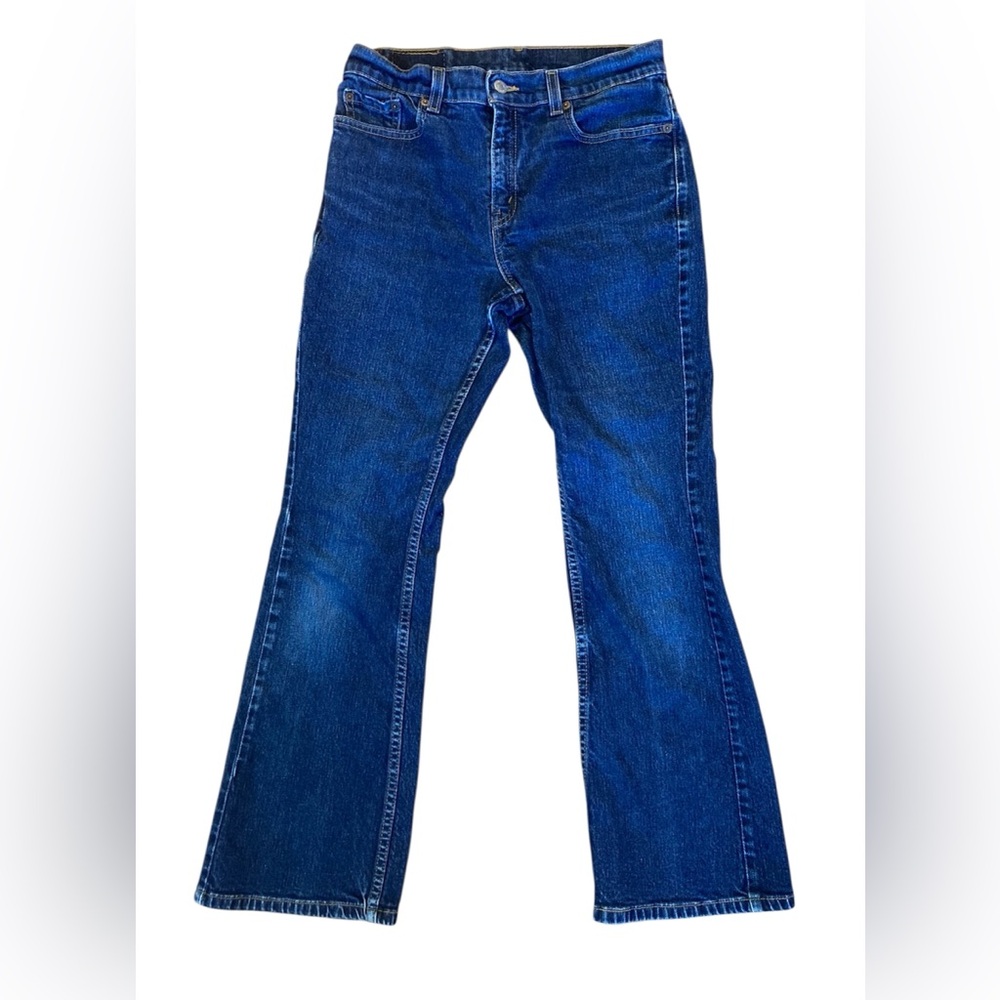 Levi's Blue Flare & Wide Leg Jeans